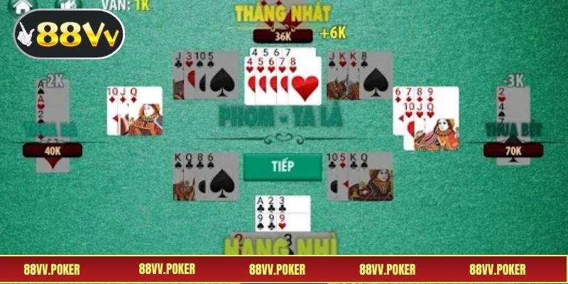Hướng dẫn cách tính điểm game bài Phỏm chính xác